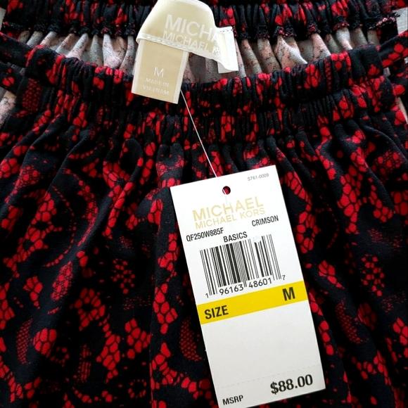 Michael Kors Lace Print Halter Top - Picture 8 of 9